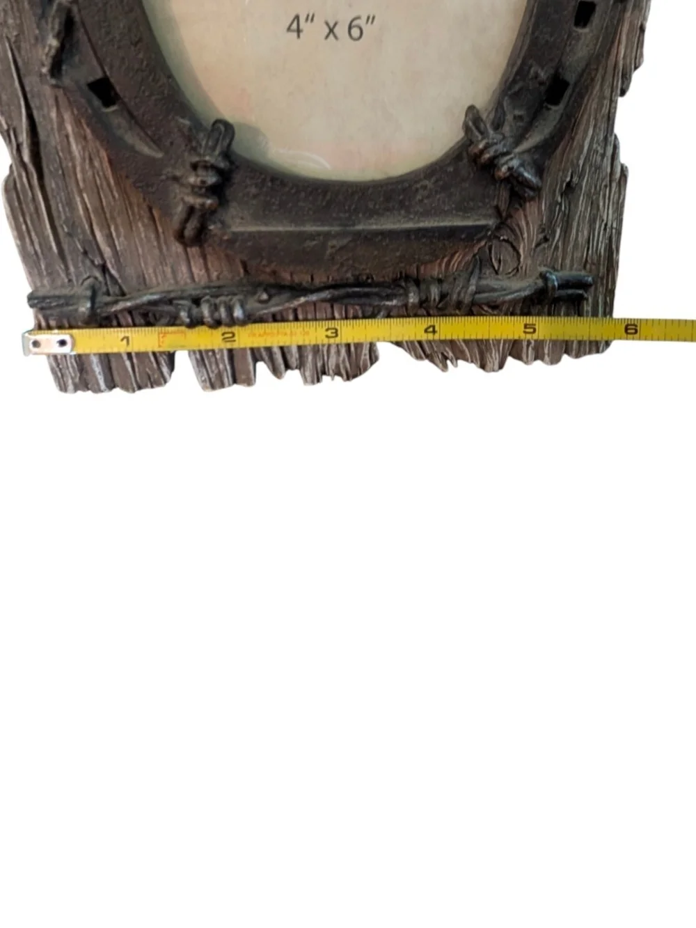 Hobby Lobby Rustic Horseshoe Photo Frame in Brown